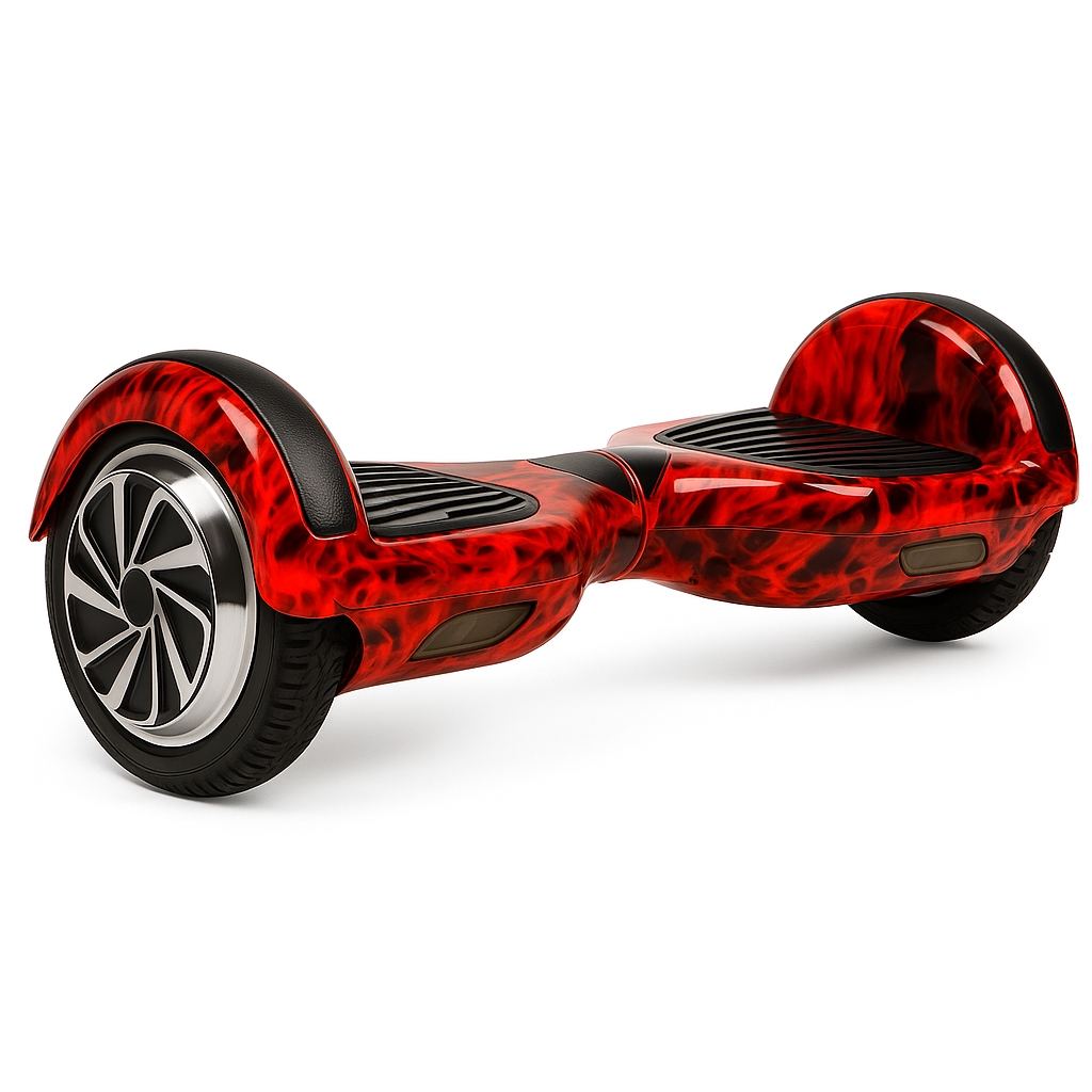 Skate Elétrico Hoverboard 6,5 Polegadas - Conexão Bluetooth e LEDs