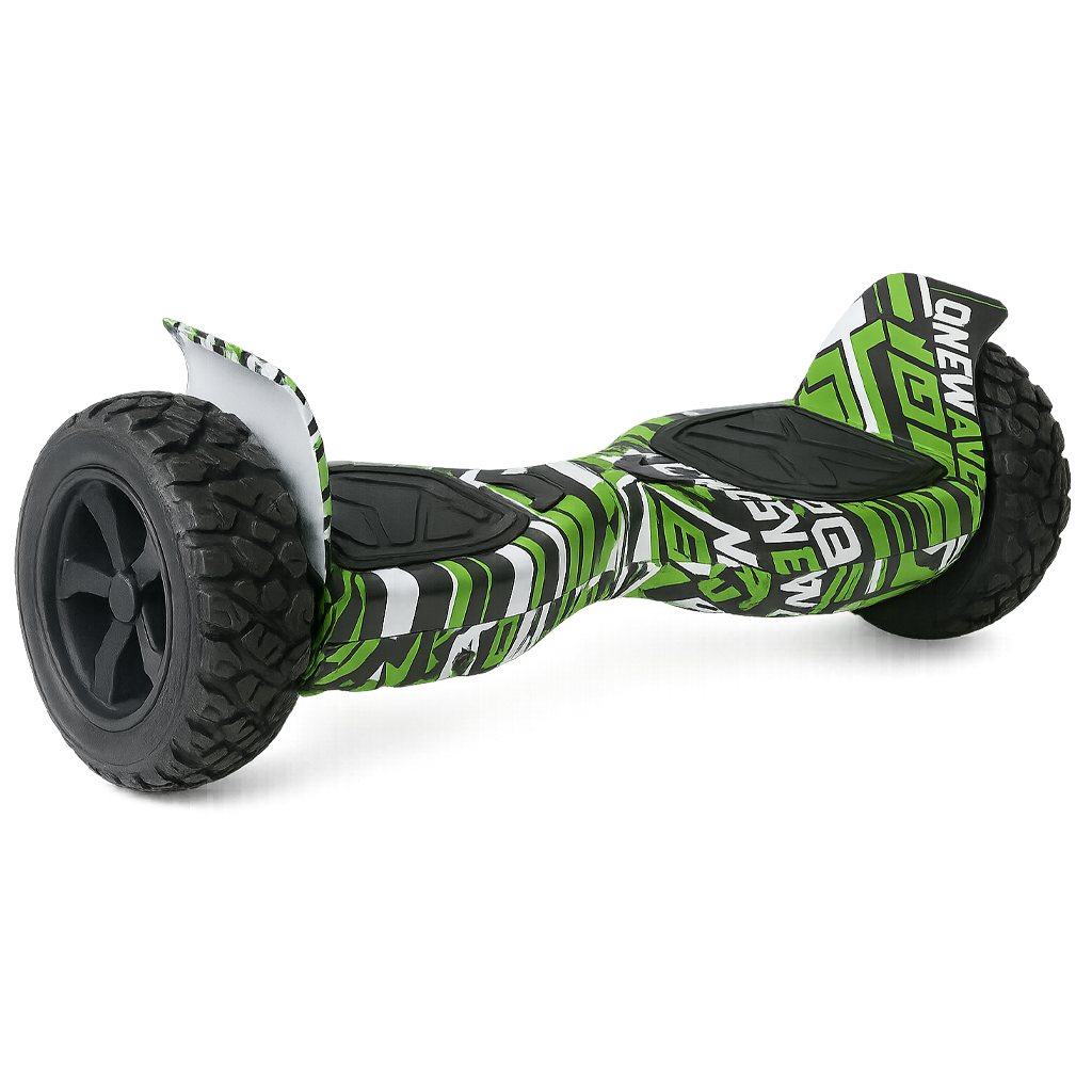 Hoverboard 8,5 Offroad com Bluetooth e LED - Estampa Verde Grafitte